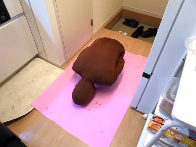 地味ハロウィン傑作選まとめ:メンチカツとまな板。