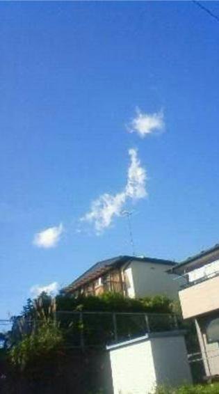 神秘的で奇跡を感じる写真・画像まとめ：日本地図になった雲
