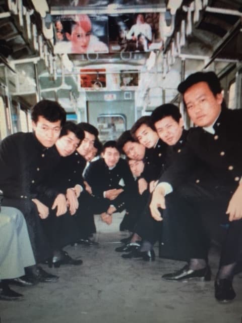 昭和の電車の車内風景まとめ：不良がたまってた通学してた