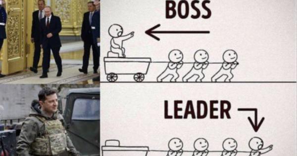 ロシアとウクライナの指導者からわかるボスとリーダーの違い