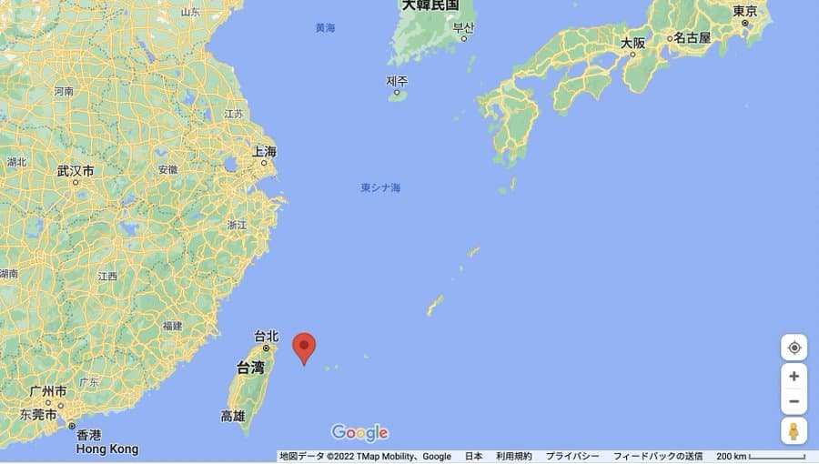 陸上自衛隊の駐屯地がある与那国島は、実は台湾のほぼ隣です。