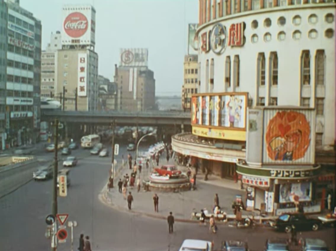 1966年の東京の風景がノスタルジックでどこか美しさを感じる