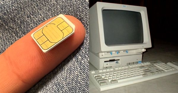 スマホのSIMカードと昔のパソコン実は同じスペック