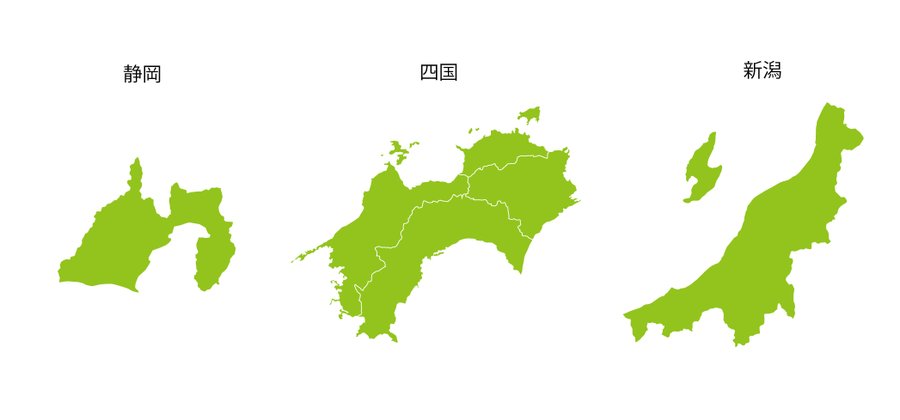 新潟と九州の長さ同じだって知ってた？