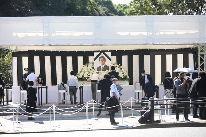 安倍元総理の国葬の一般献花の待機列が長蛇の列に！→テレビ各局の報道はなし・・・