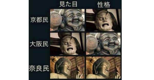 仏像でわかる関西人の見分け方