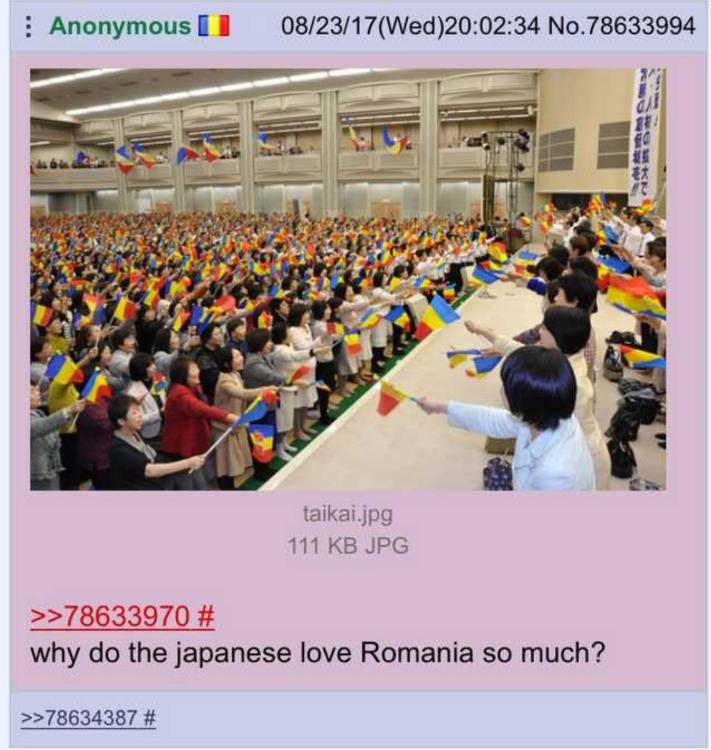 ルーマニア人さん、創価学会の集会を見て「何で日本人は俺らが好きなんだ？」と勘違いしてしまう