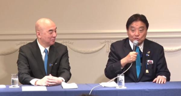 日本保守党、減税日本と友党関係締結！河村たかし氏が共同代表に就任し、広沢一郎氏も参加！