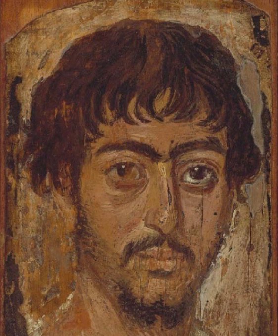 エジプトで発掘された2世紀頃と思われるミイラに描かれた肖像画が阿部寛にしか見えない件