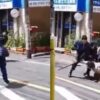 刃物を持ったDQNに対して、婦人警官の腰が引ける中、クロネコヤマトの配達員さんがネコパンチで取り押さえたのが最強すぎる【動画有】