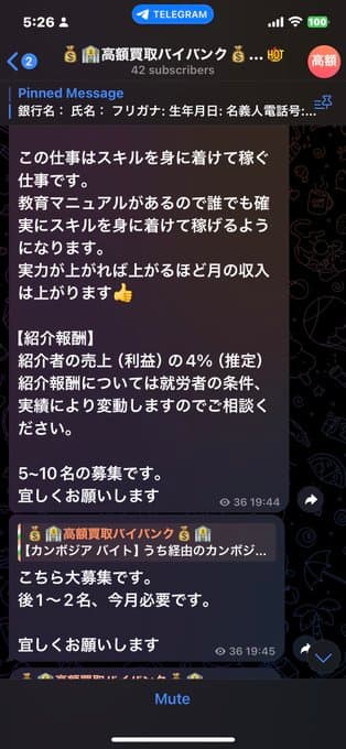 【潜入】闇バイト業者とLINEで会話してみた結果・・・