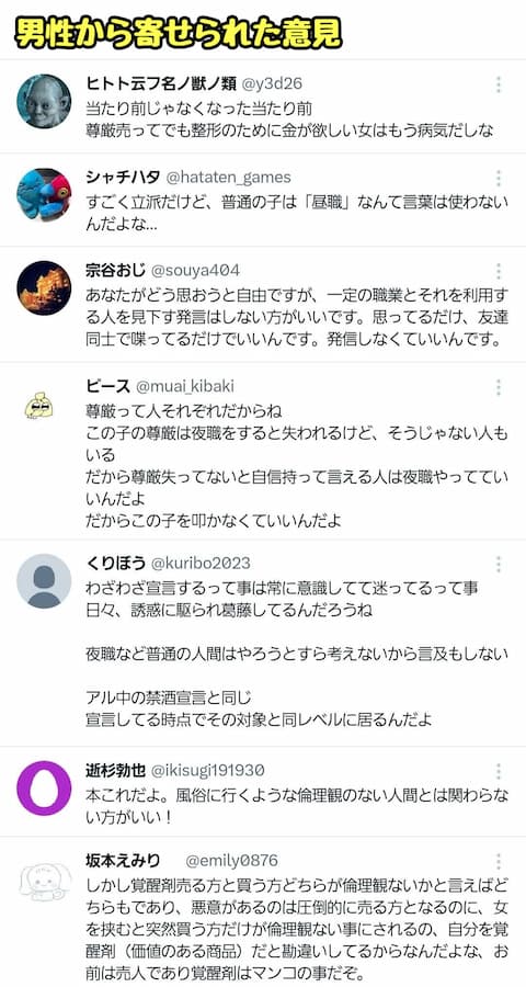 17歳JKさん、「整形費用が欲しいけど、自分の尊厳を売る"夜職"だけは絶対にしたくない」と夜職NG宣言をした結果、夜職女さんたちから一斉に叩かれてしまう