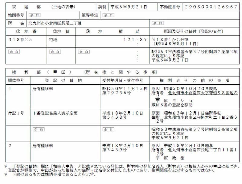 北九州マクドナルド中学生殺傷事件の平原政徳、卒業アルバムや自宅の住所や登記簿が判明！