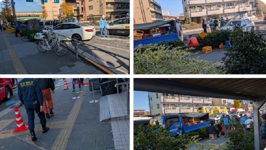 足立区梅島暴走・死傷事故が発生！認定中古車ナンバーで盗難車疑惑も・・・：甚大な被害状況
